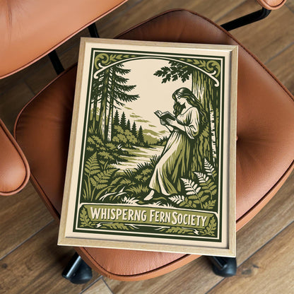 Whispering Fern Literary Society Art Poster