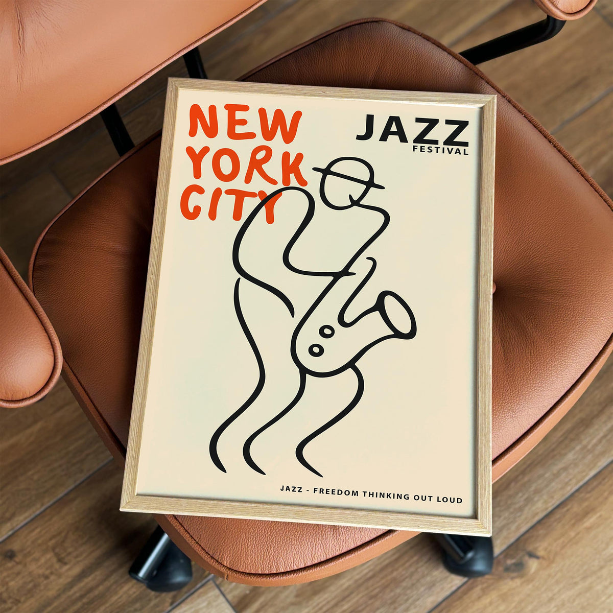 New York City Jazz Festival Art Poster