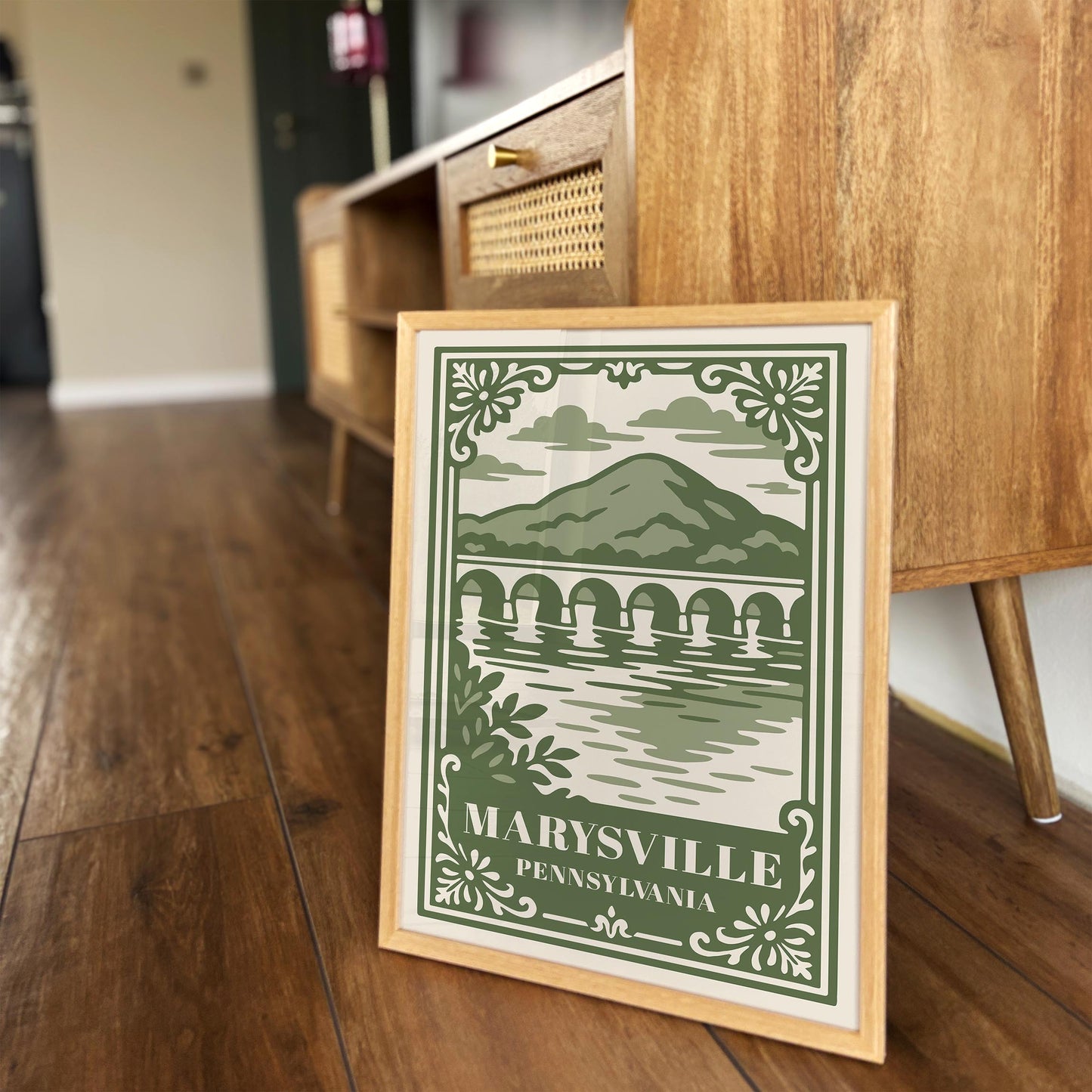 Marysville Pennsylvania Travel Poster