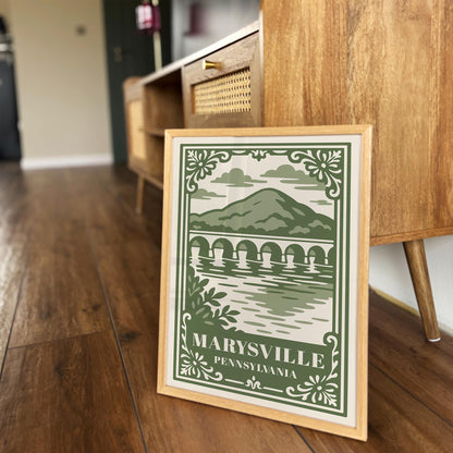 Marysville Pennsylvania Travel Poster