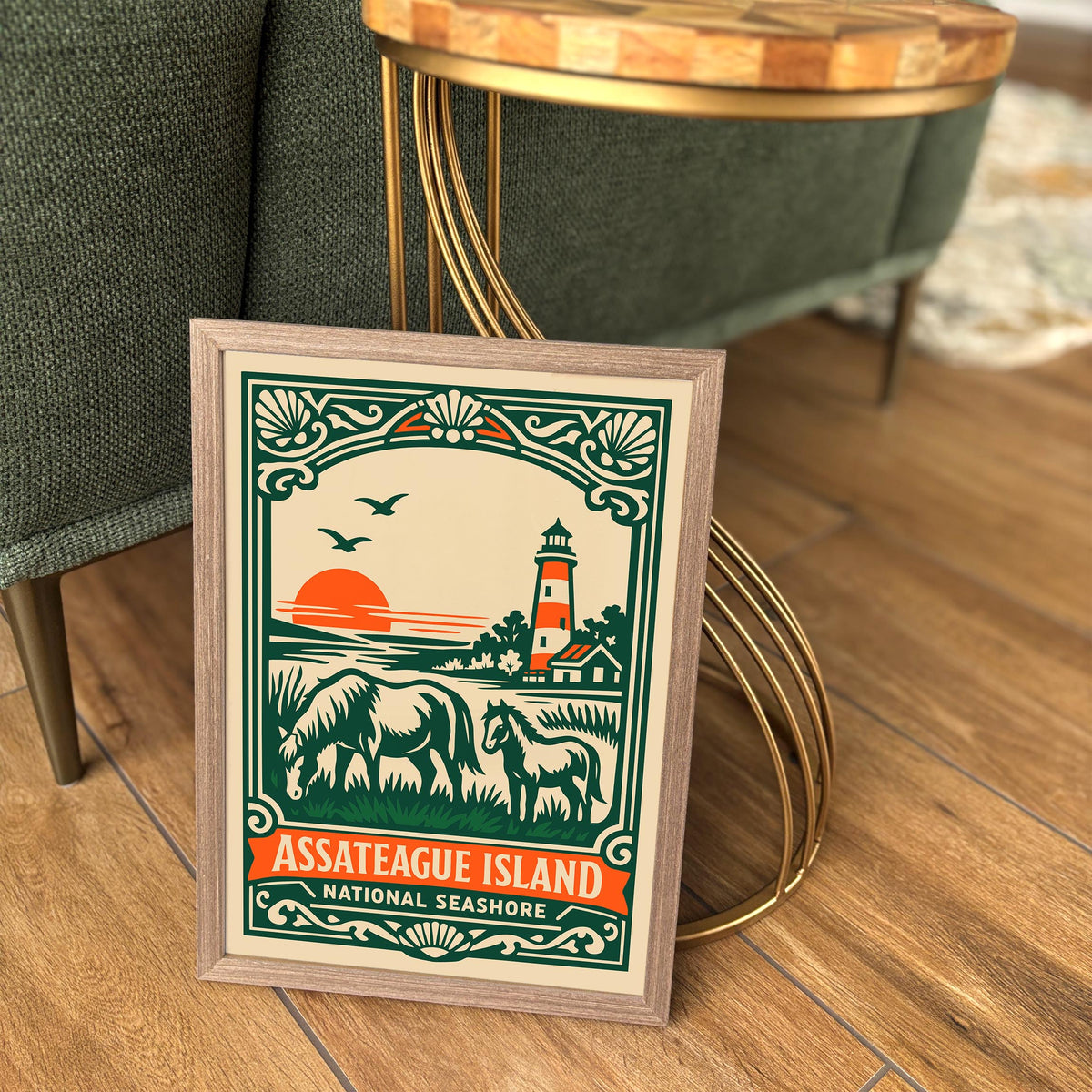 Assateague Island National Seashore Poster