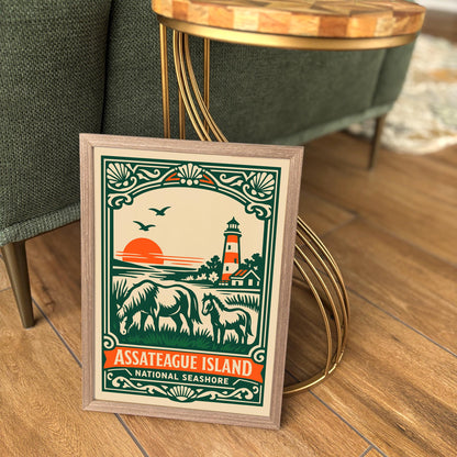 Assateague Island National Seashore Poster