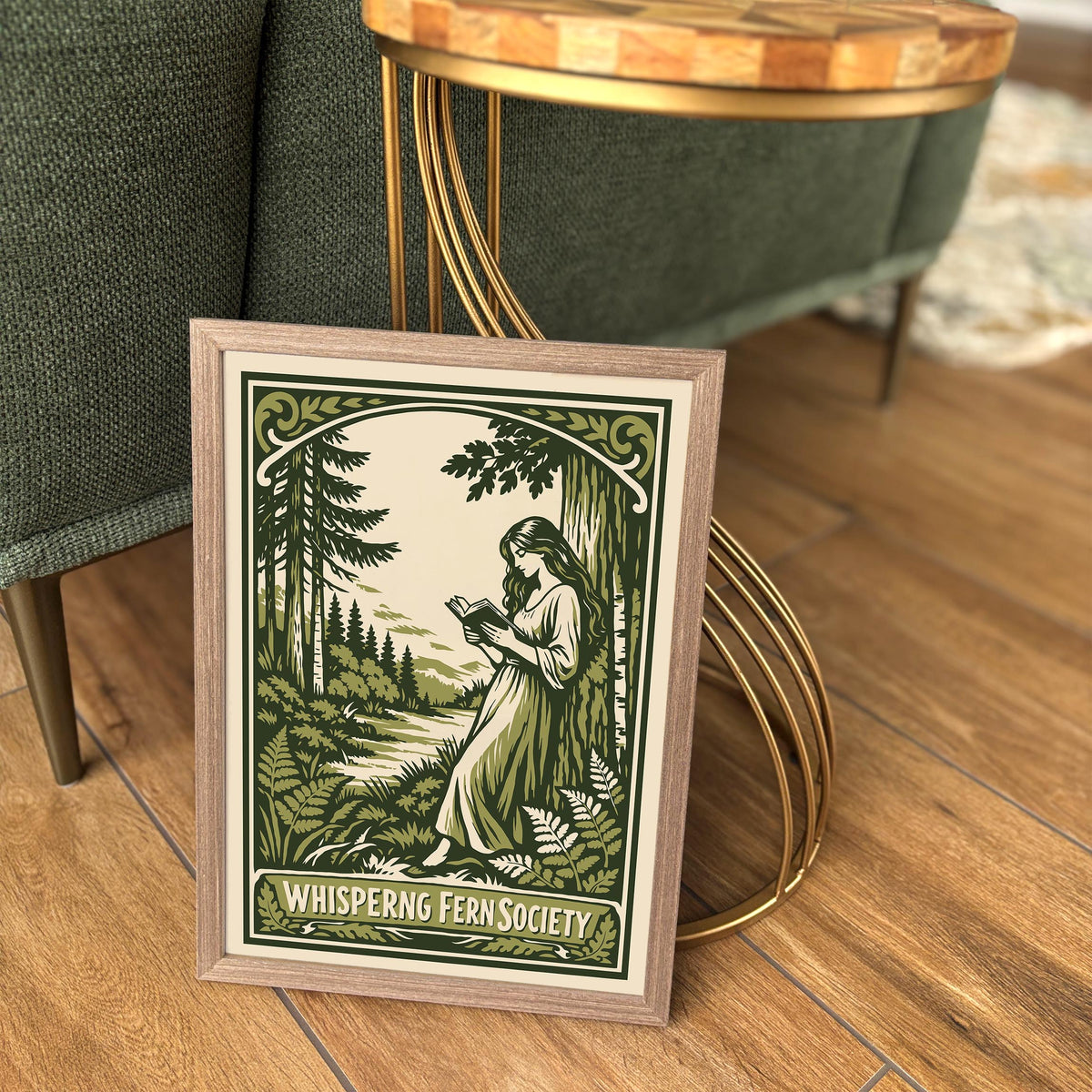 Whispering Fern Literary Society Art Poster