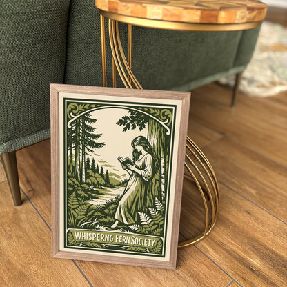 Whispering Fern Literary Society Art Poster