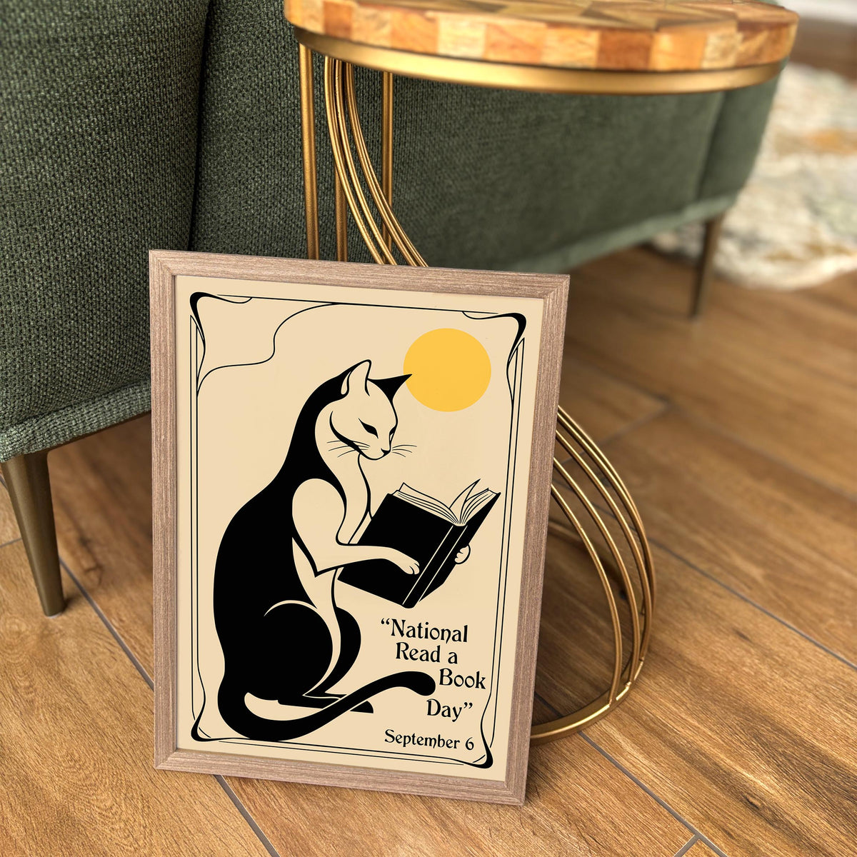 National Read a Book Day Poster