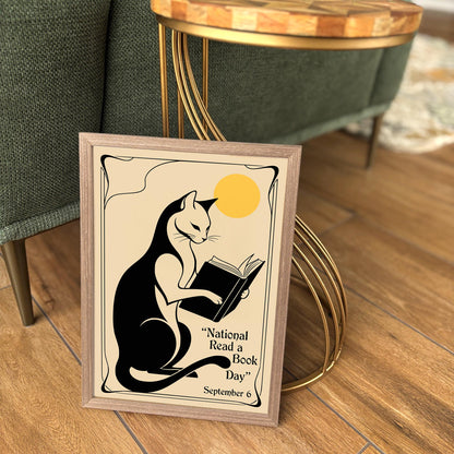 National Read a Book Day Poster