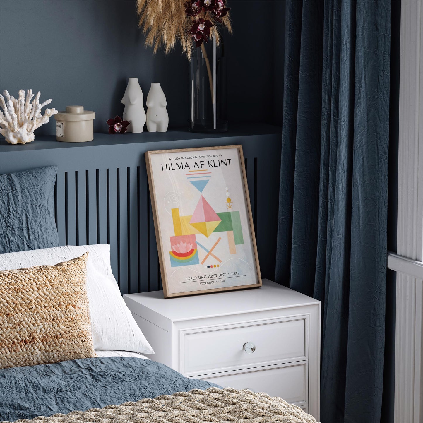 Hilma Af Klint inspired Exihibition Poster Print