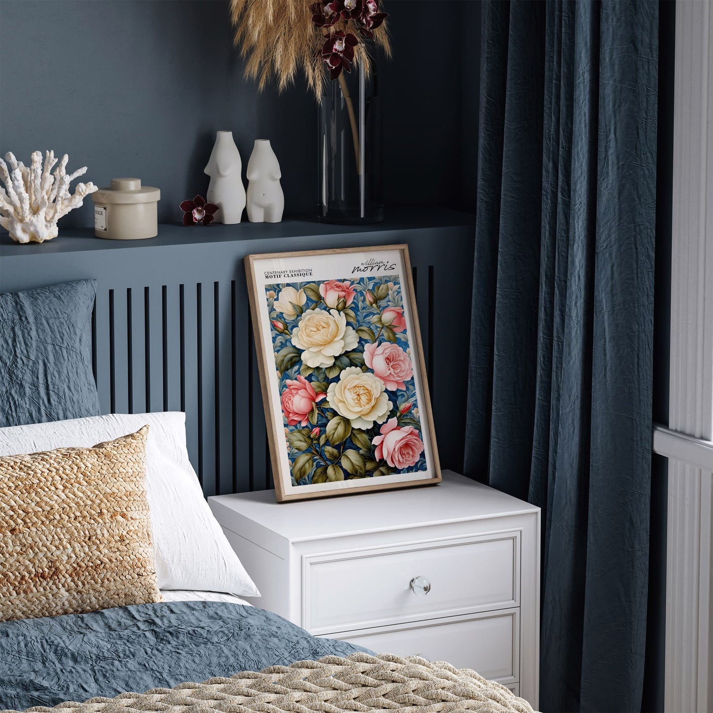 Elegant Classic Roses Wall Art