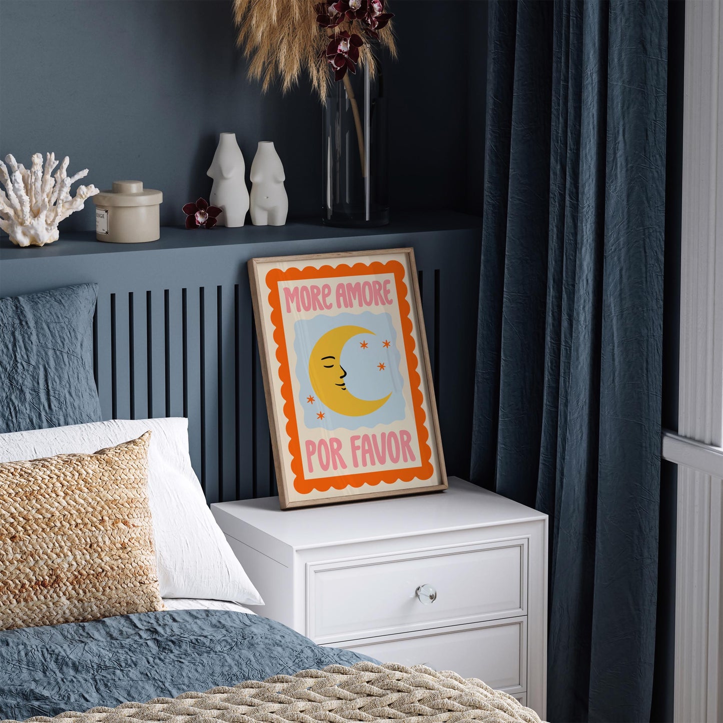 More Amore Por Favor Moon Poster
