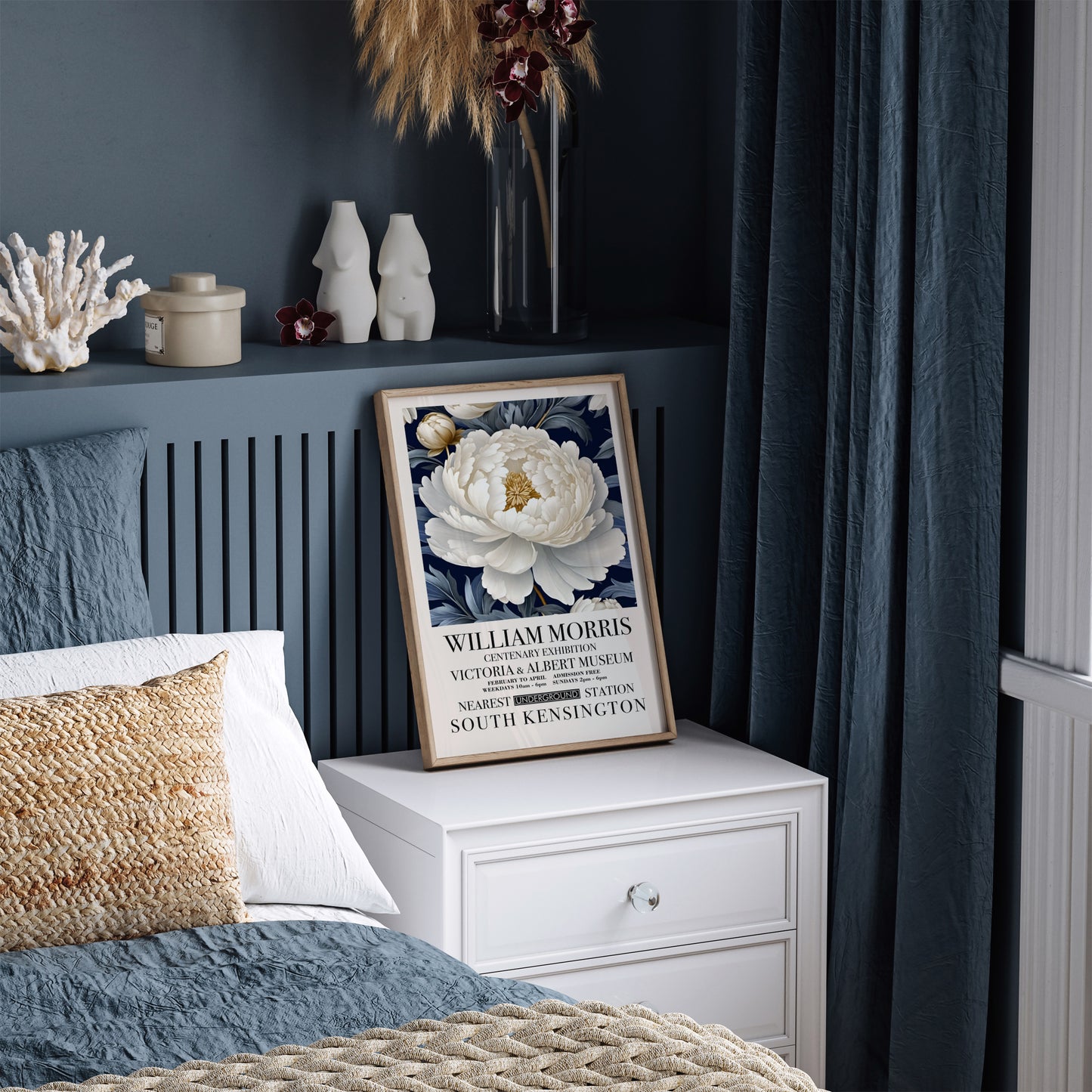 William Morris Magic Fleur Poster