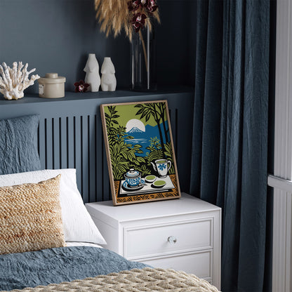 Matcha Time Japanese Tea Art Print