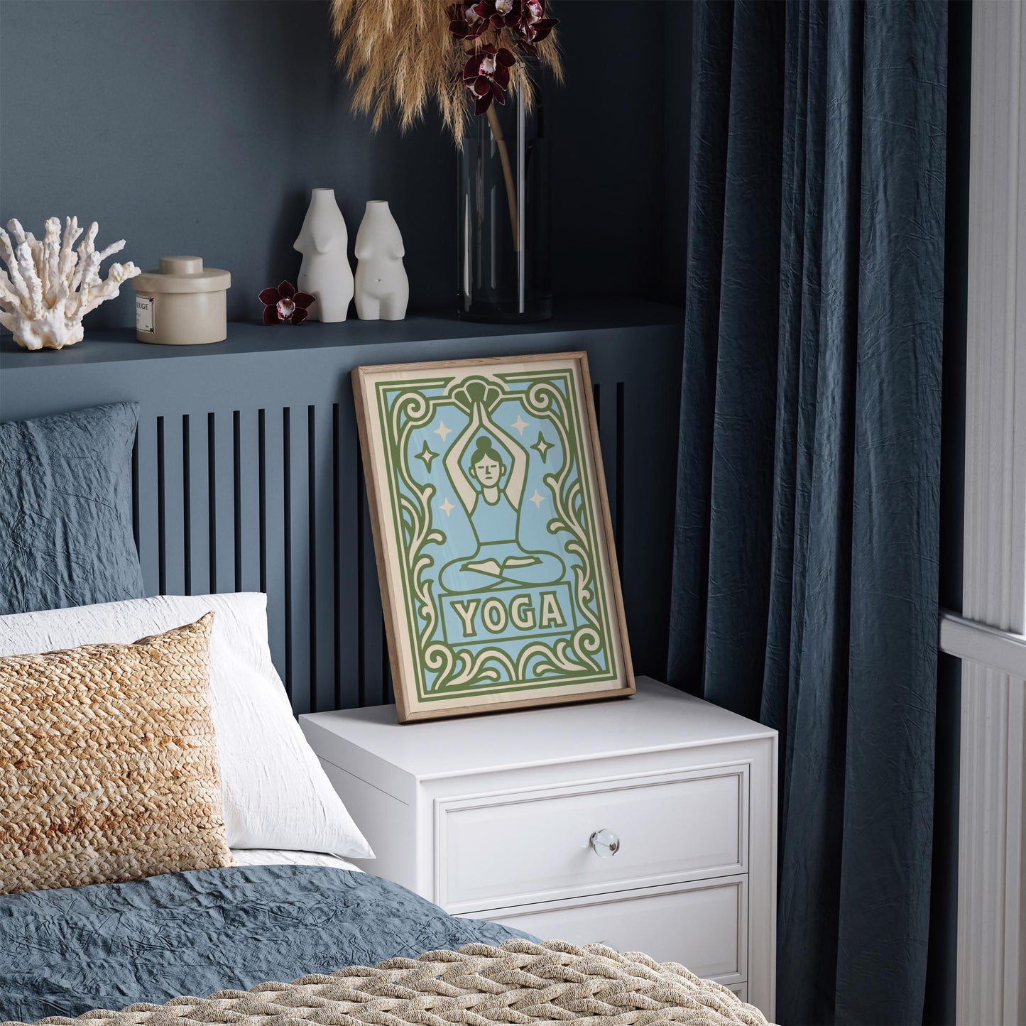 Yoga Poster – Funhouse Style Wellness Wall Art