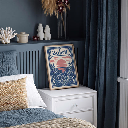 Soleil Sun Rococo Landscape Poster