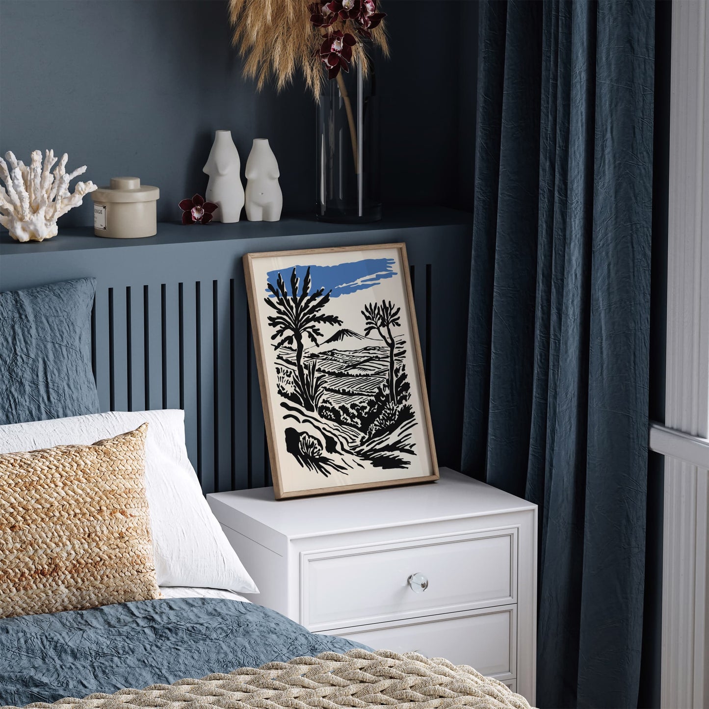 Etna Mount Sicily Landscape Art Print