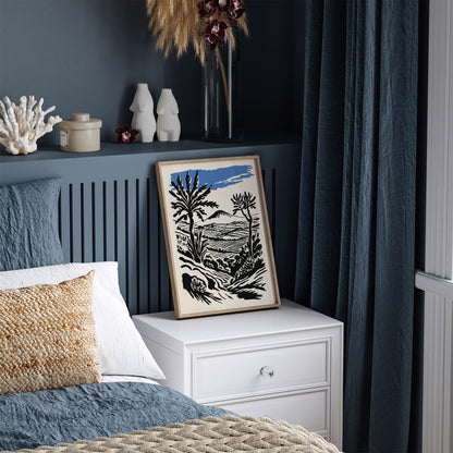 Etna Mount Sicily Landscape Art Print