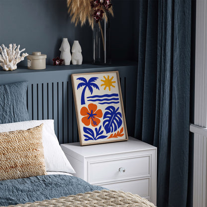 Hawaii Nature Blue Art Print