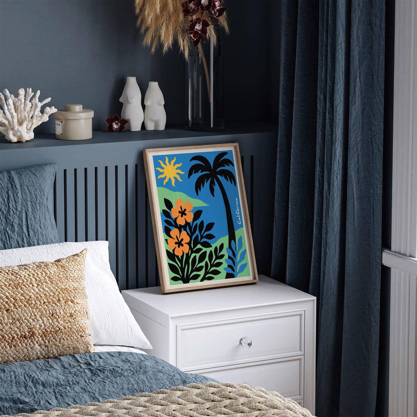 California Tropical Nature Poster
