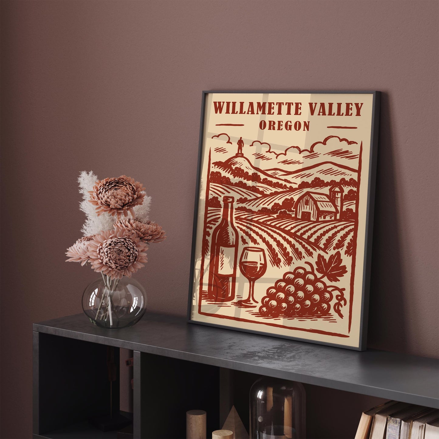 Willamette Valley Oregon Poster