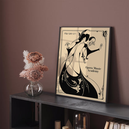 Opera Music Academy NYC Art Poster