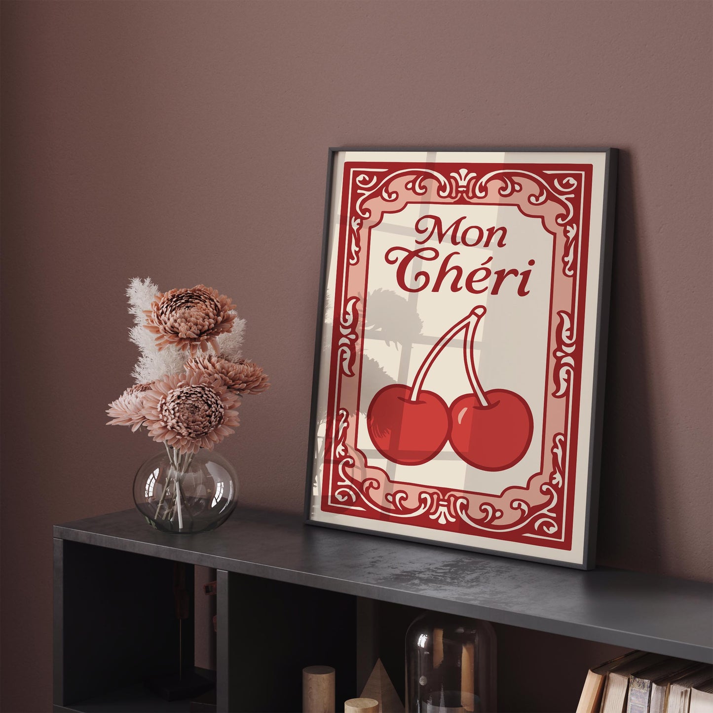 Mon Cheri French Poster