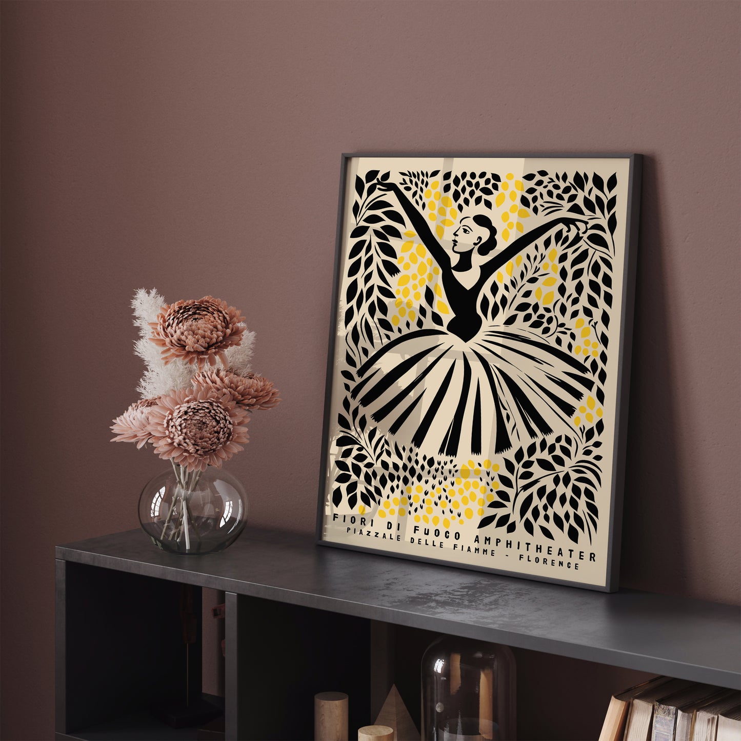 Italian Ballerina Wall Art Print