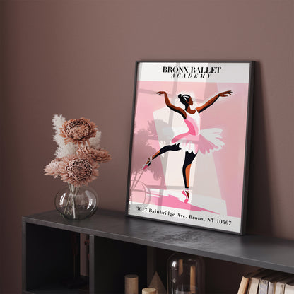 Bronx Ballet Academy Ballerina Poster