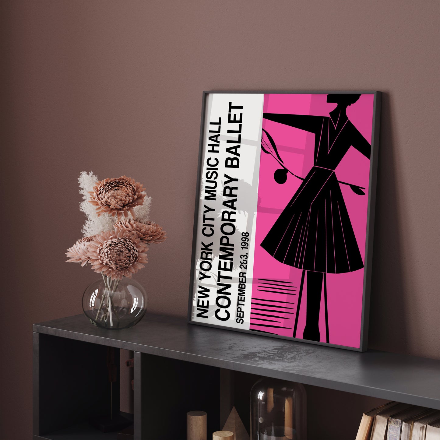 Contemporary Ballet NYC Music Hall Poster