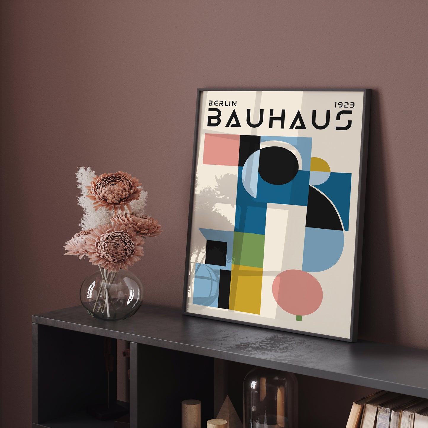 Bauhaus Modern Geometric 1923 Art Print