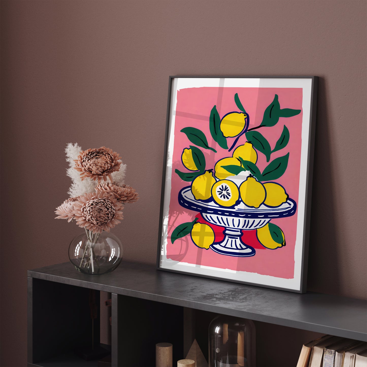 Italian Lemons Cute Wall Art