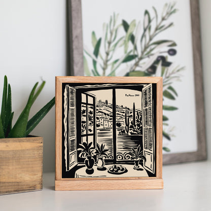 Positano Coastal Wall Art Print