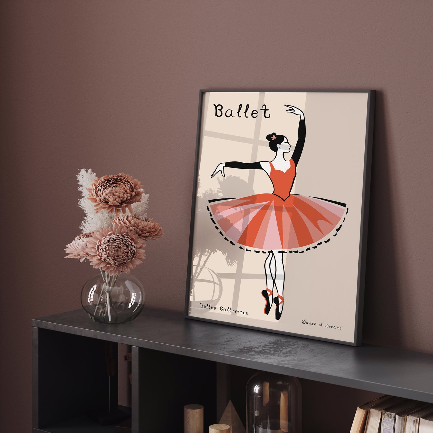 Minimalist Ballet Poster