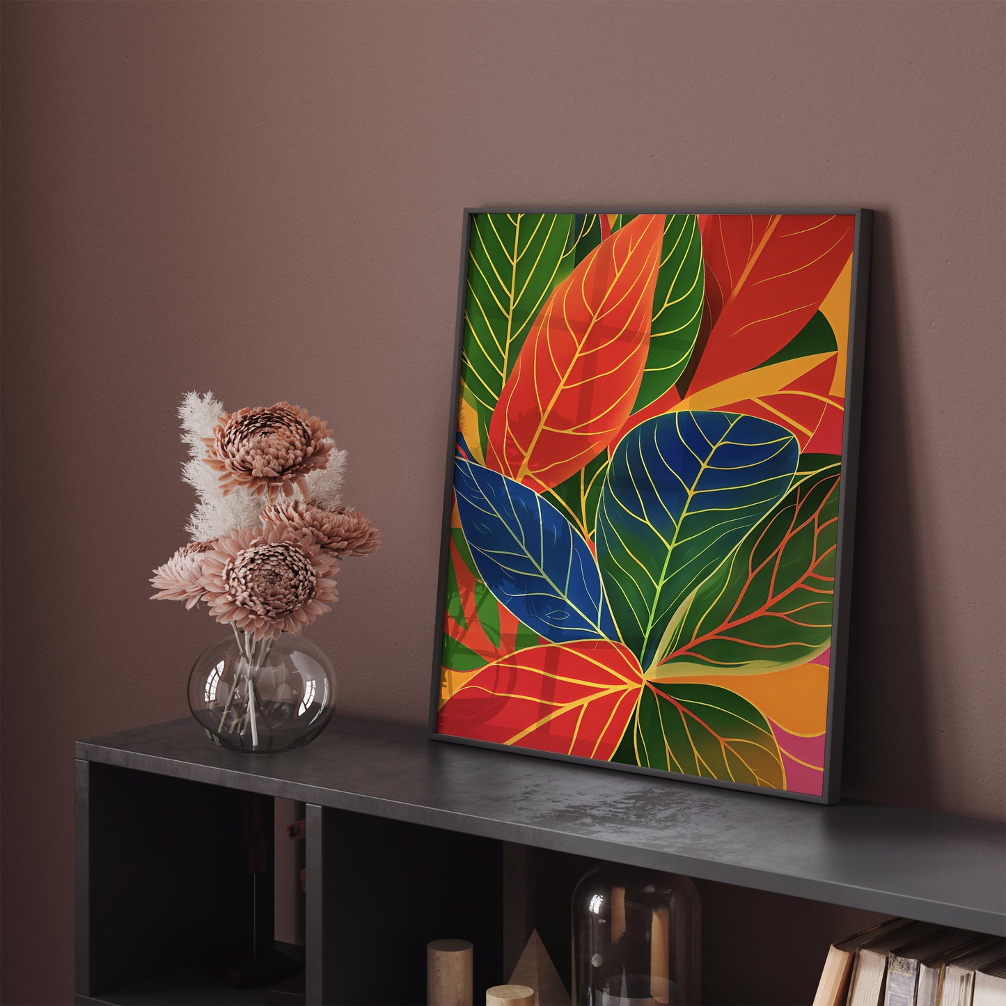 Autumn Leaves Painting Giclee Print