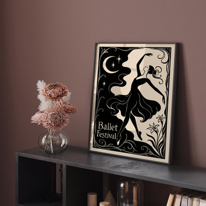 Vintage Ballet Festival Poster