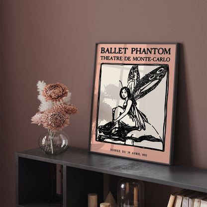 Ballet Phantom 1911 Vintage Poster