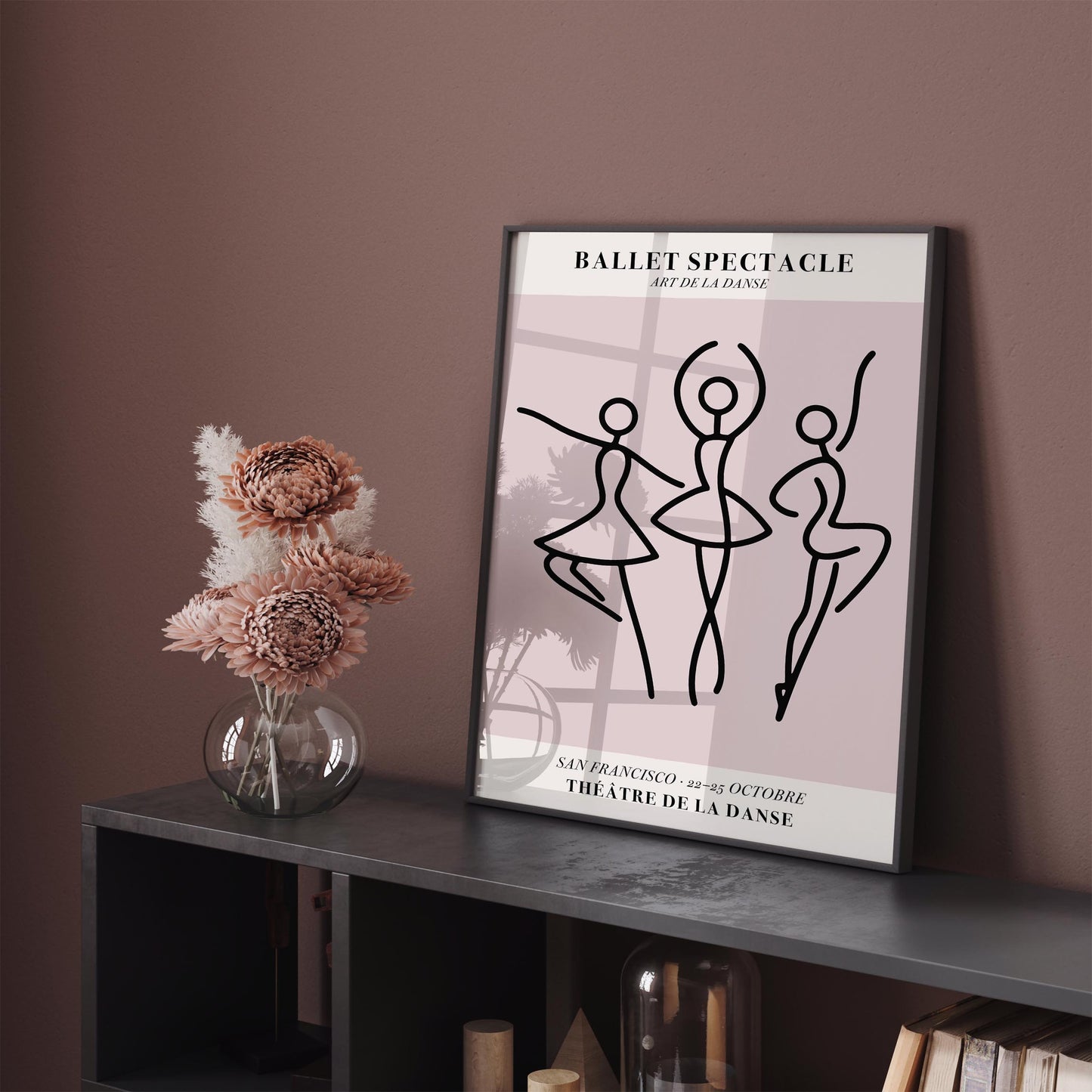 Ballet Spectacle Poster Dance Music Print
