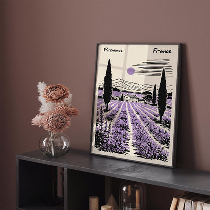 Provence France Travel Poster 2026