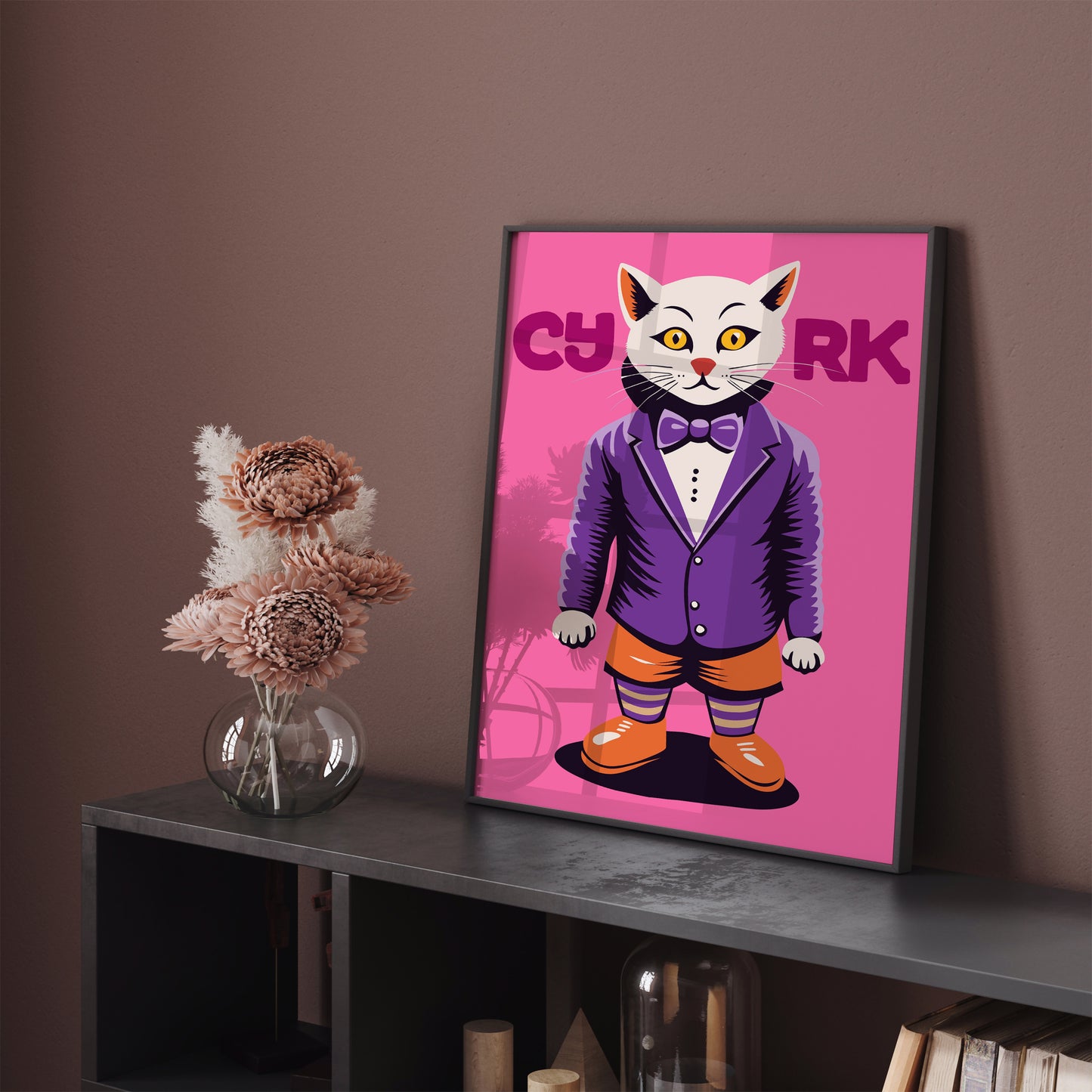 Retro Circus Poster - Polish Cyrk Wall Art