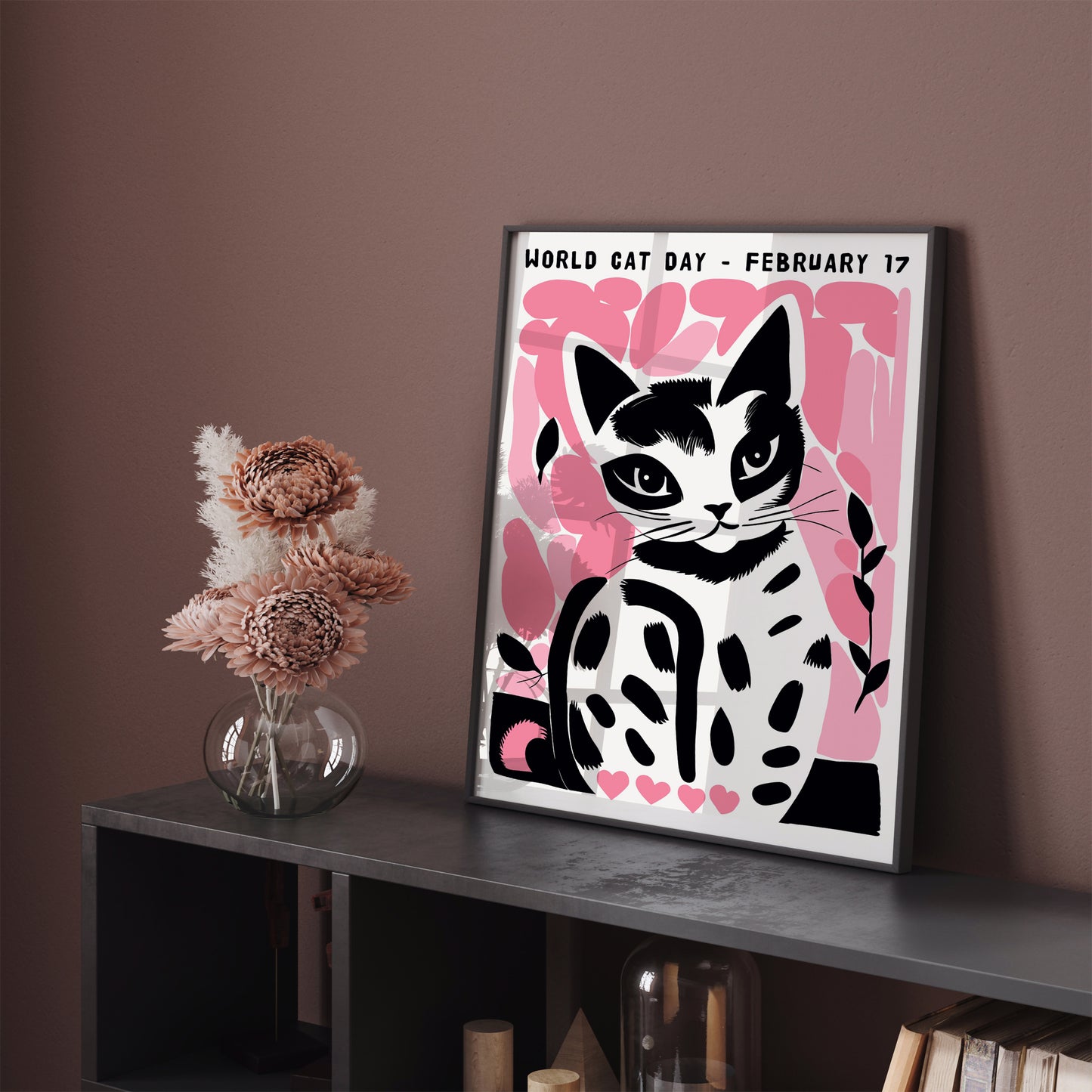 World Cat Day Cute Poster