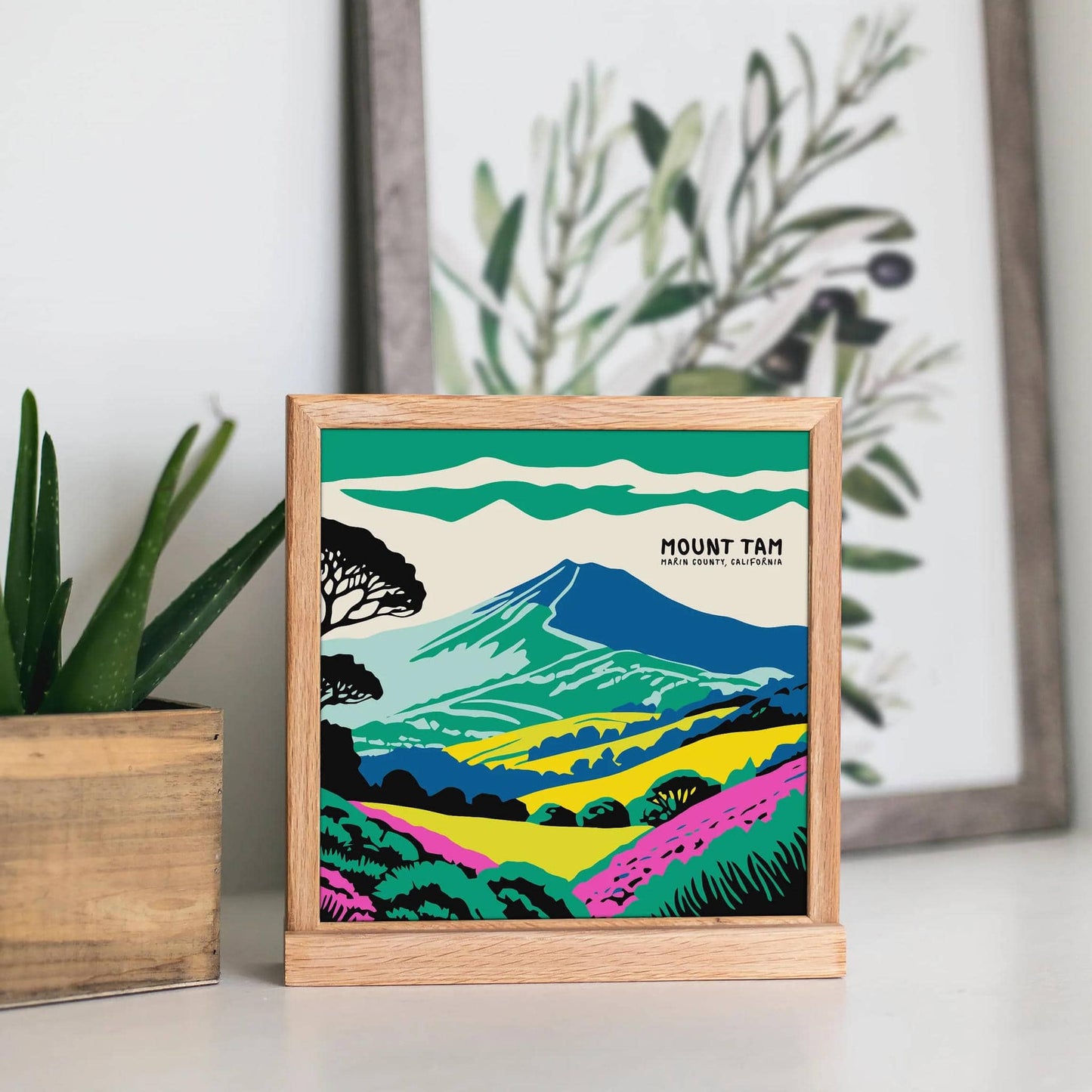 Mount Tamalpais, Marin County, CA – Square Print
