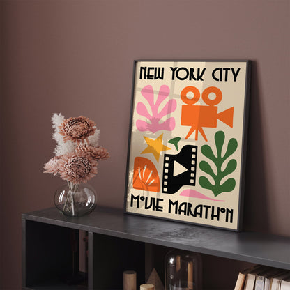 New York City Movie Marathon Poster