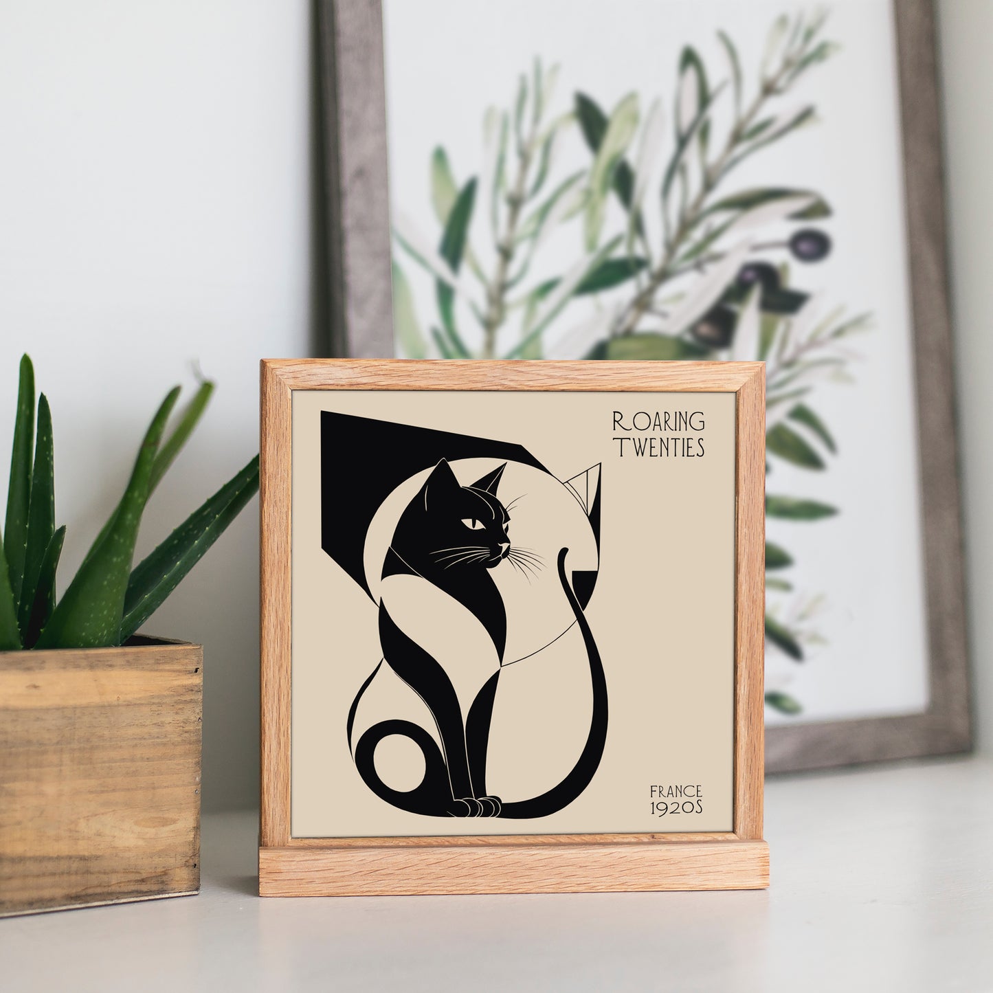 Roaring Twenties Square Art Print