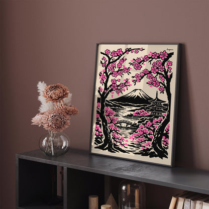 Japan Travel Poster