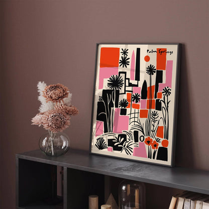 Palm Springs Mid Century Modern Poster