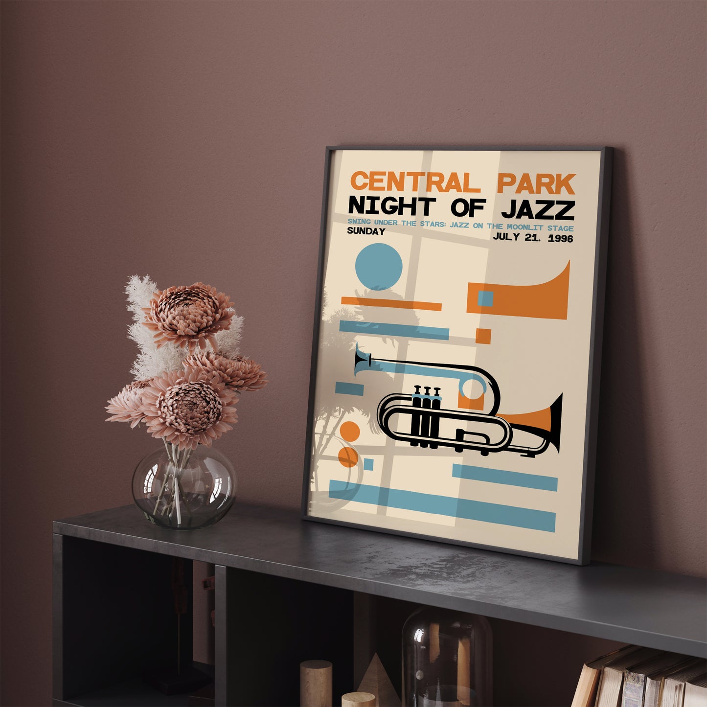 Central Park NIGHT OF JAZZ Poster