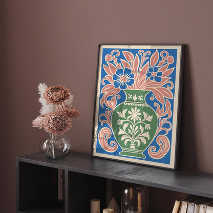 Artistic Bouquet of Flowers Art Print