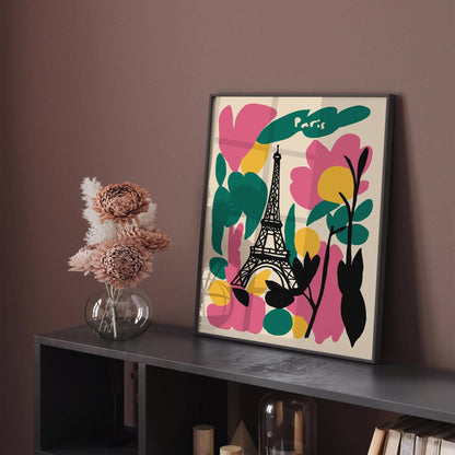 Paris Modern Art Print