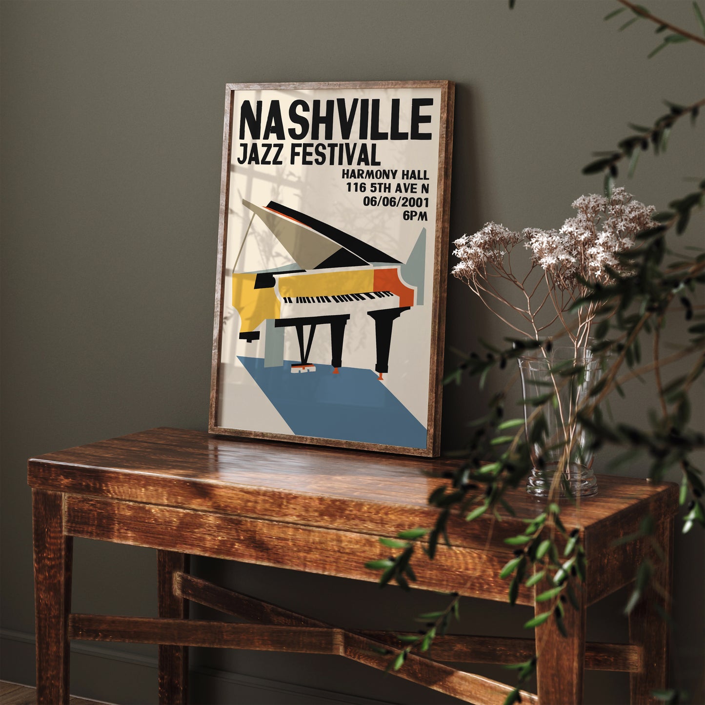 Nashville Jazz Festival Poster