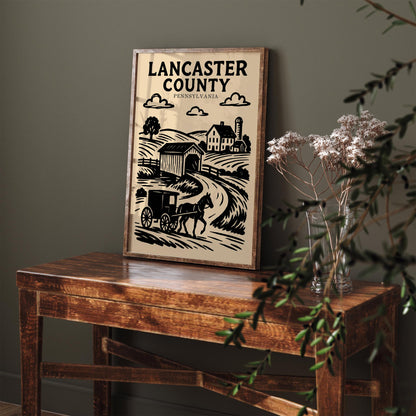 Lancaster California Poster