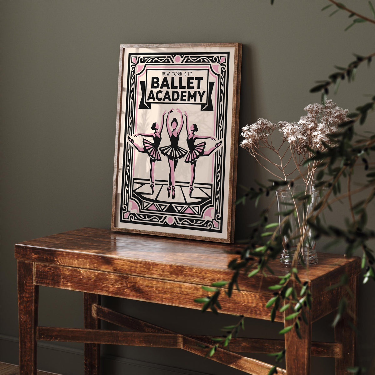 New York City Ballet Academy Poster