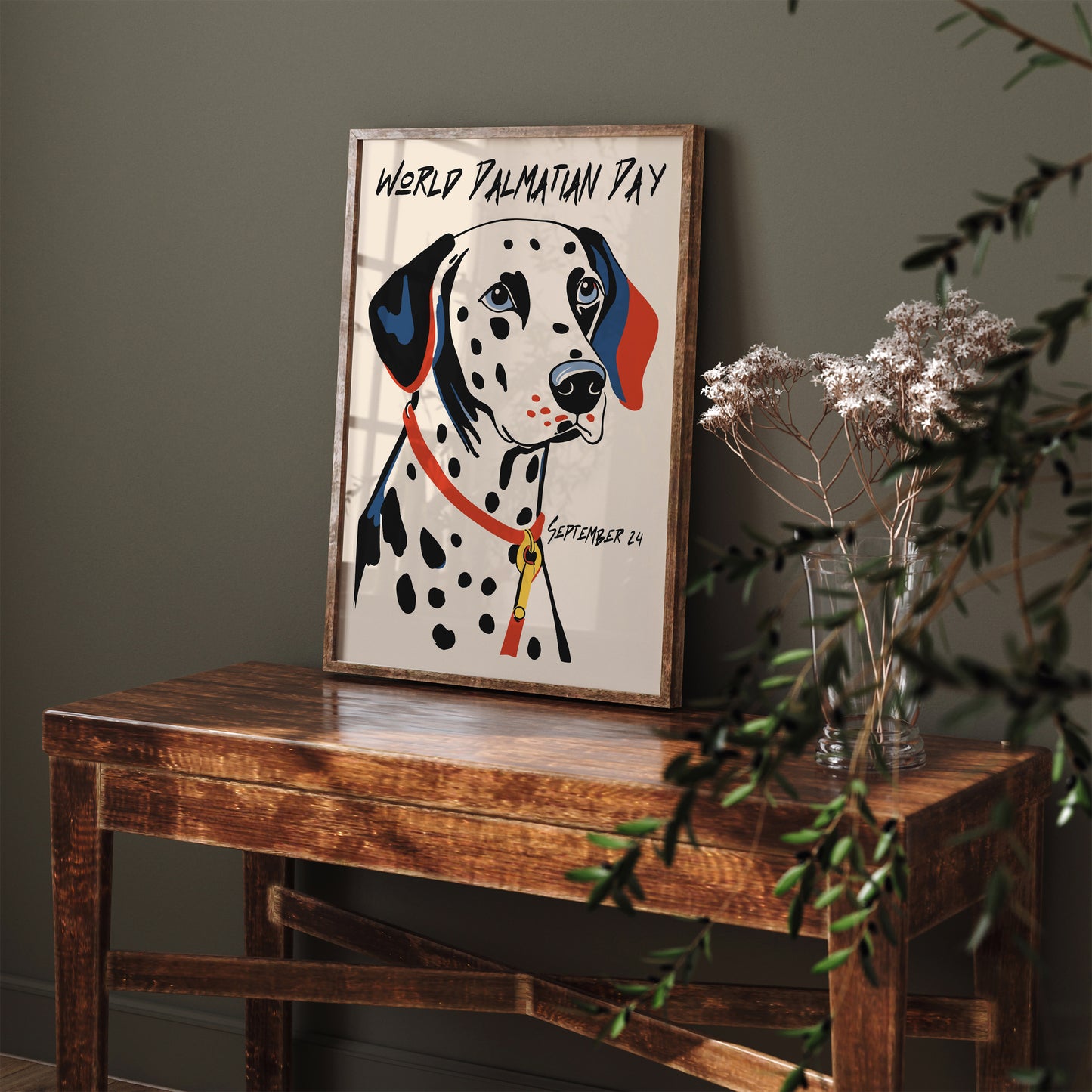 World Dalmatian Day Wall Art Print